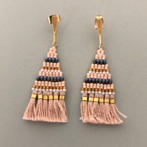 Statement Beaded Earrings